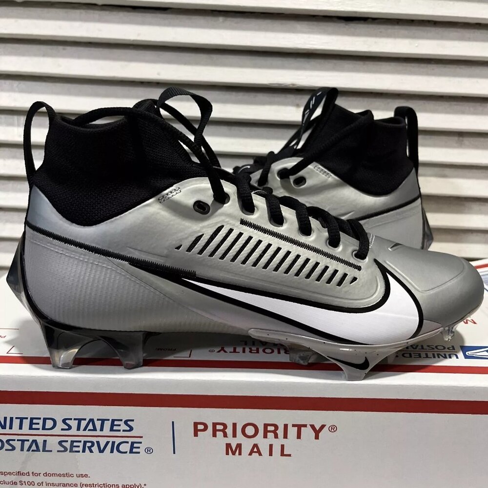 New Nike Vapor Edge Pro 360 2 Smoke Grey Football Cleats Mens DA5456-002